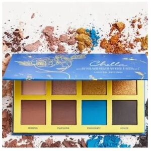 Chella Vibrant Eyeshadow Palette - Blue & Gold Shades